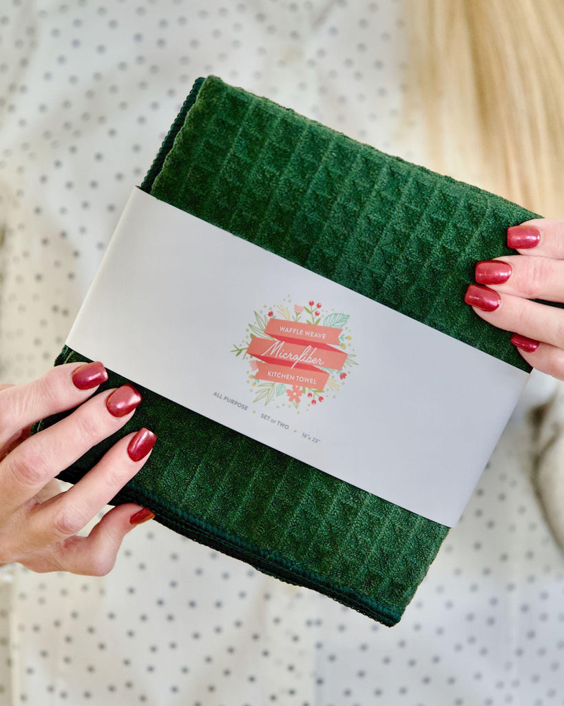 Microfiber Kitchen Towel · 2 Pack