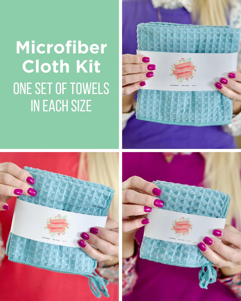 Microfiber Cloth Kit - By Jillee Shop