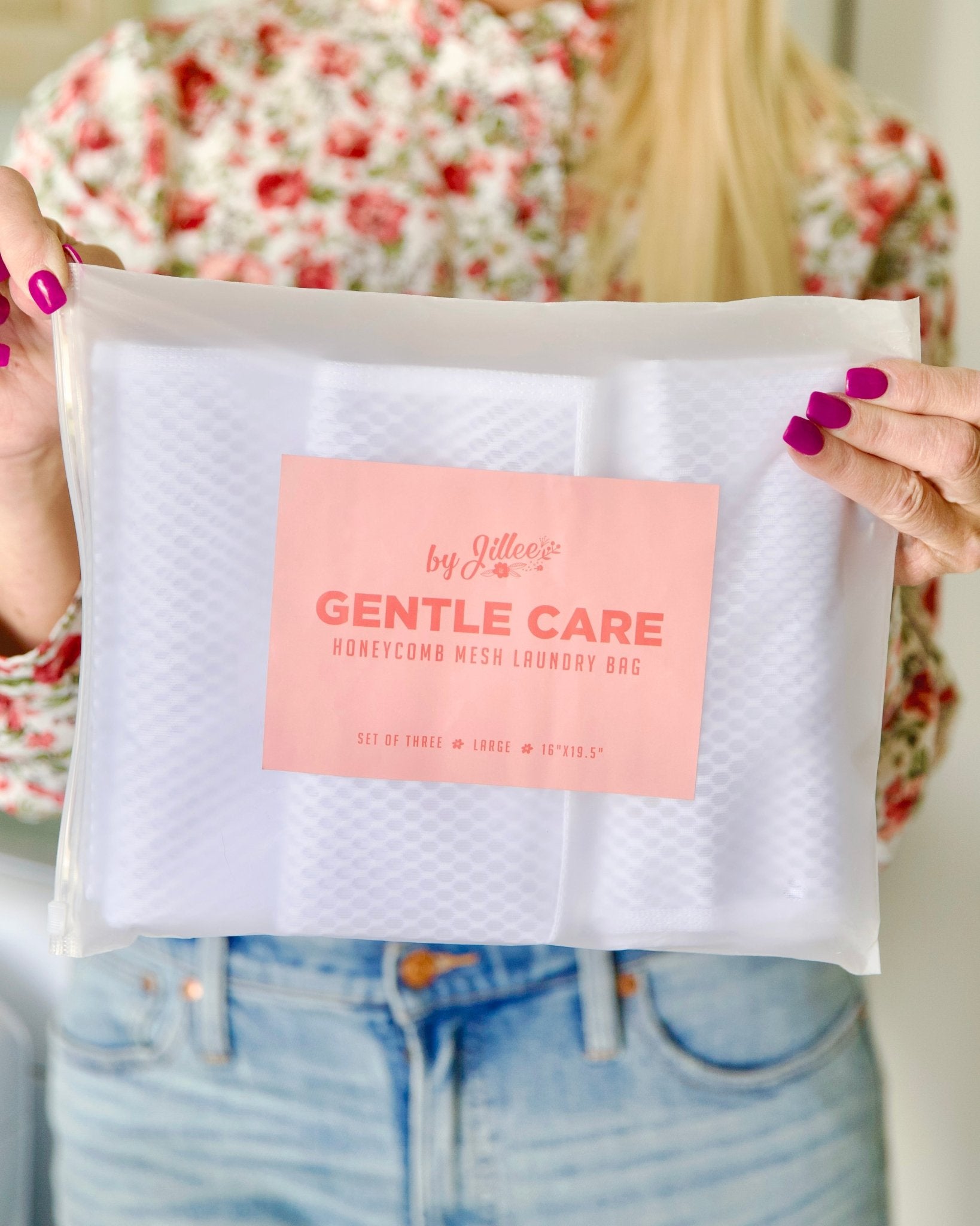 Gentle Care Honeycomb Mesh Laundry Bag · 3 Pack - By Jillee Shop