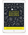 My Favorite Holiday Recipes eBook - By Jillee Shop